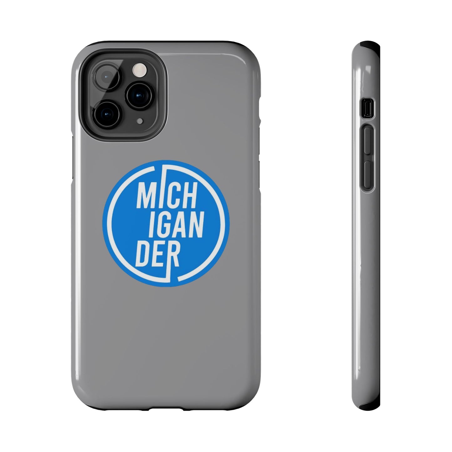 Michigander Tough Phone Cases, Durable Mobile Covers, Perfect for Gift or Personal Use, Michigander Pride, Everyday Protection