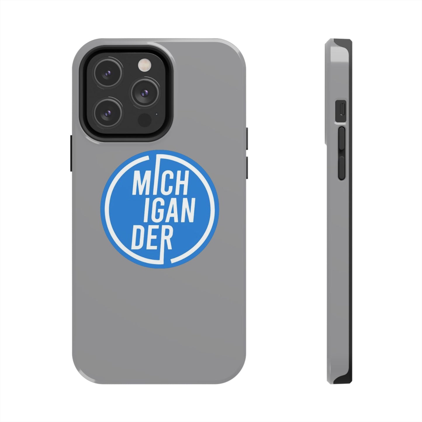 Michigander Tough Phone Cases, Durable Mobile Covers, Perfect for Gift or Personal Use, Michigander Pride, Everyday Protection