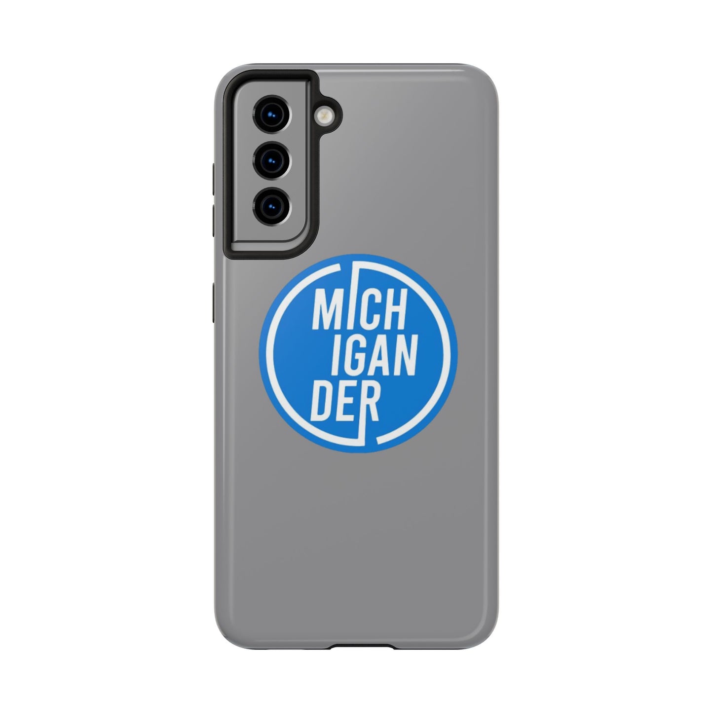 Michigander Tough Phone Cases, Durable Mobile Covers, Perfect for Gift or Personal Use, Michigander Pride, Everyday Protection