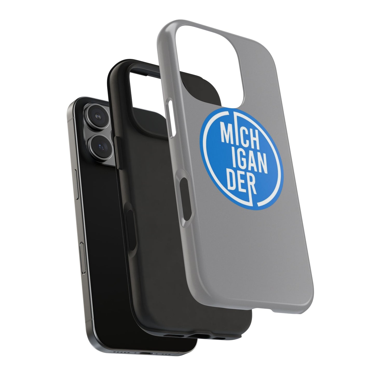 Michigander Tough Phone Cases, Durable Mobile Covers, Perfect for Gift or Personal Use, Michigander Pride, Everyday Protection