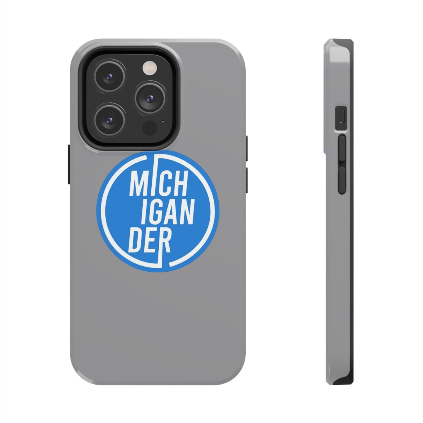 Michigander Tough Phone Cases, Durable Mobile Covers, Perfect for Gift or Personal Use, Michigander Pride, Everyday Protection