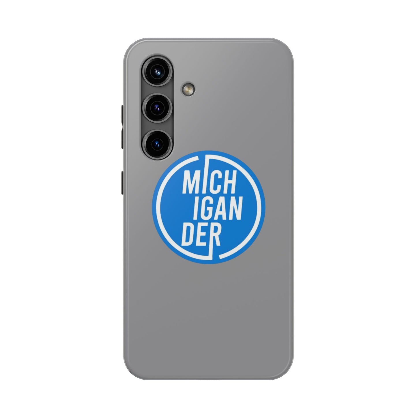 Michigander Tough Phone Cases, Durable Mobile Covers, Perfect for Gift or Personal Use, Michigander Pride, Everyday Protection
