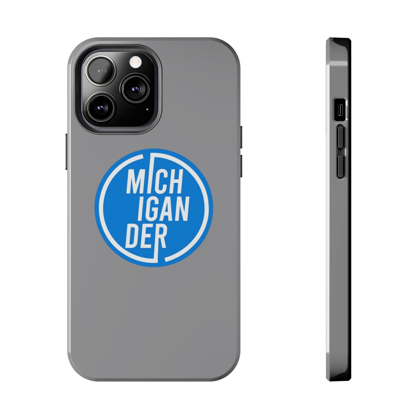 Michigander Tough Phone Cases, Durable Mobile Covers, Perfect for Gift or Personal Use, Michigander Pride, Everyday Protection
