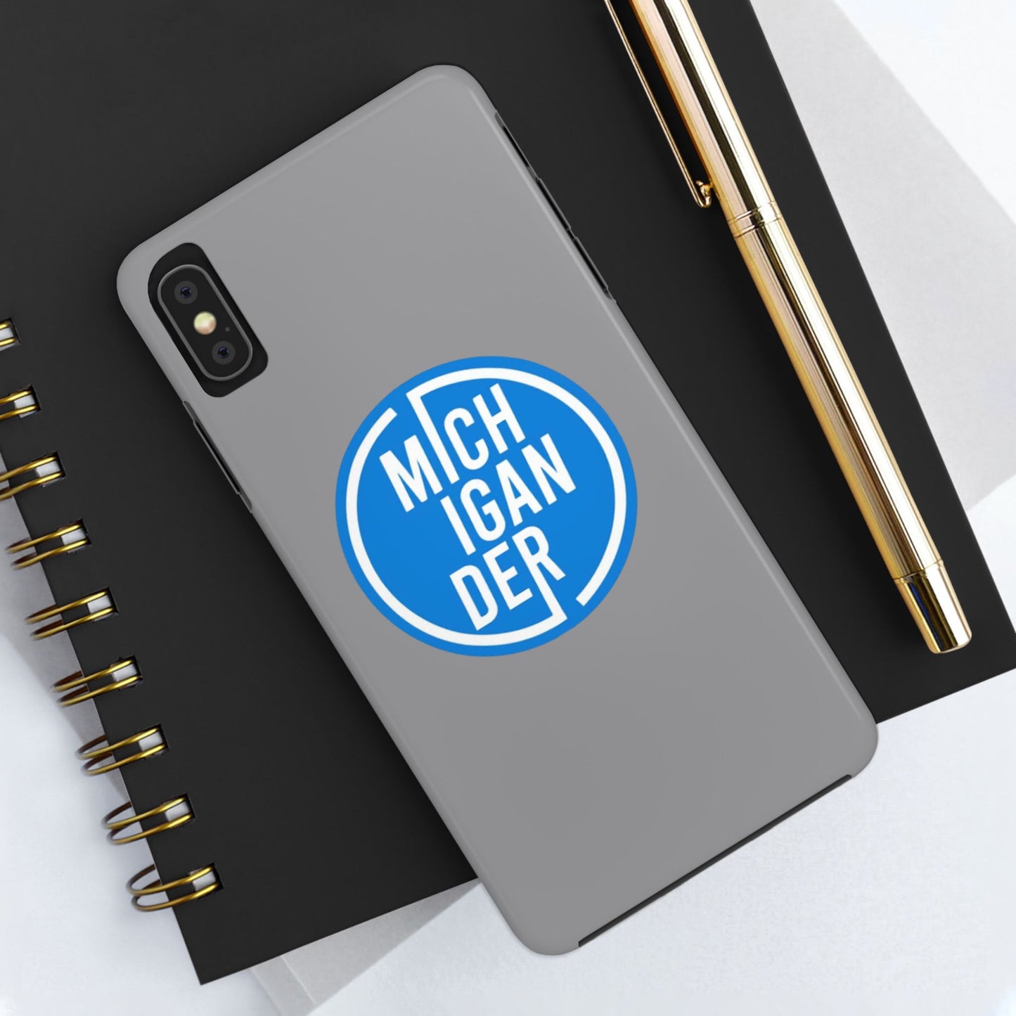 Michigander Tough Phone Cases, Durable Mobile Covers, Perfect for Gift or Personal Use, Michigander Pride, Everyday Protection
