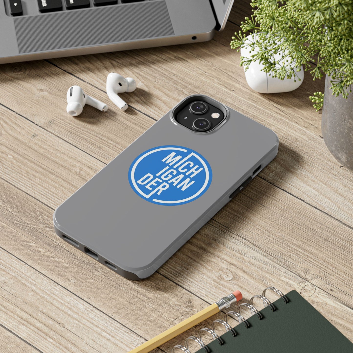 Michigander Tough Phone Cases, Durable Mobile Covers, Perfect for Gift or Personal Use, Michigander Pride, Everyday Protection