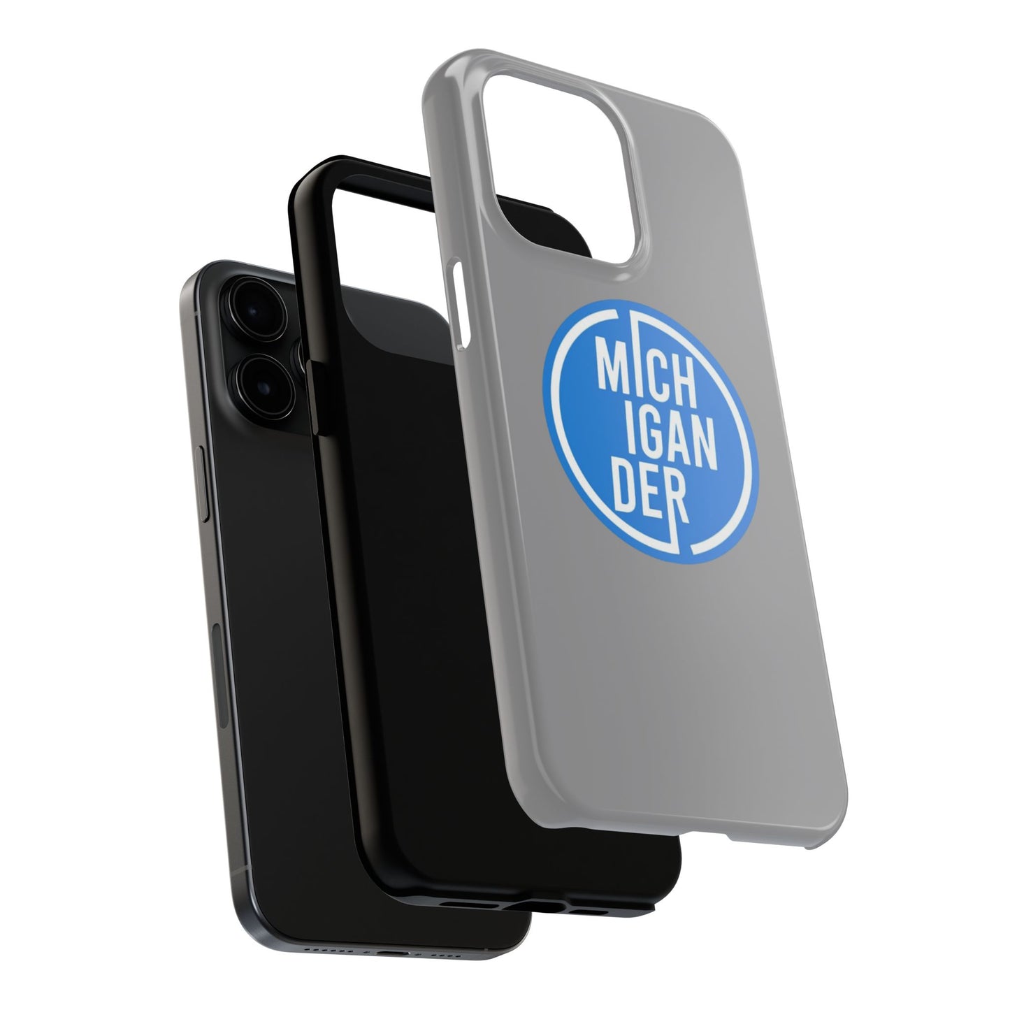 Michigander Tough Phone Cases, Durable Mobile Covers, Perfect for Gift or Personal Use, Michigander Pride, Everyday Protection