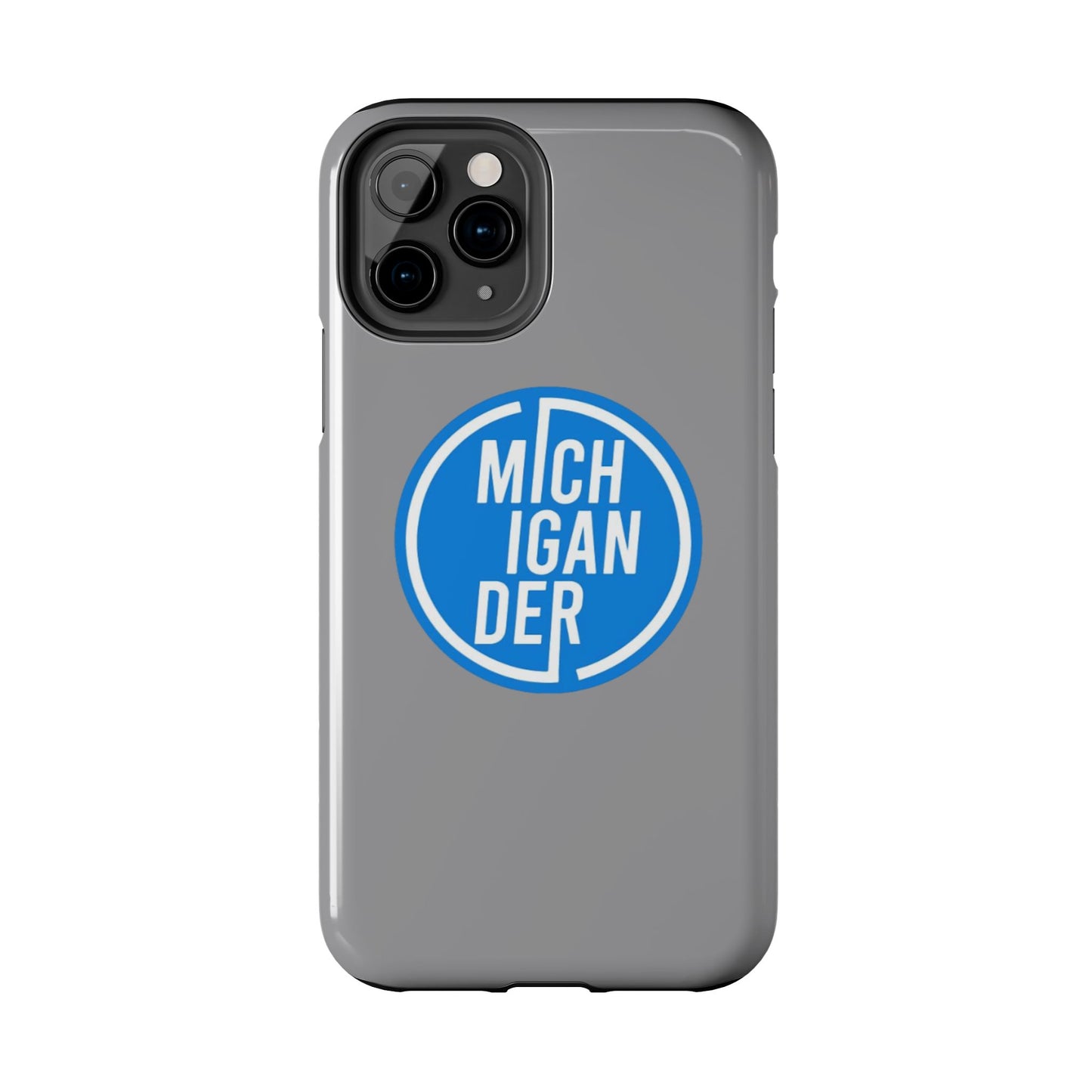 Michigander Tough Phone Cases, Durable Mobile Covers, Perfect for Gift or Personal Use, Michigander Pride, Everyday Protection