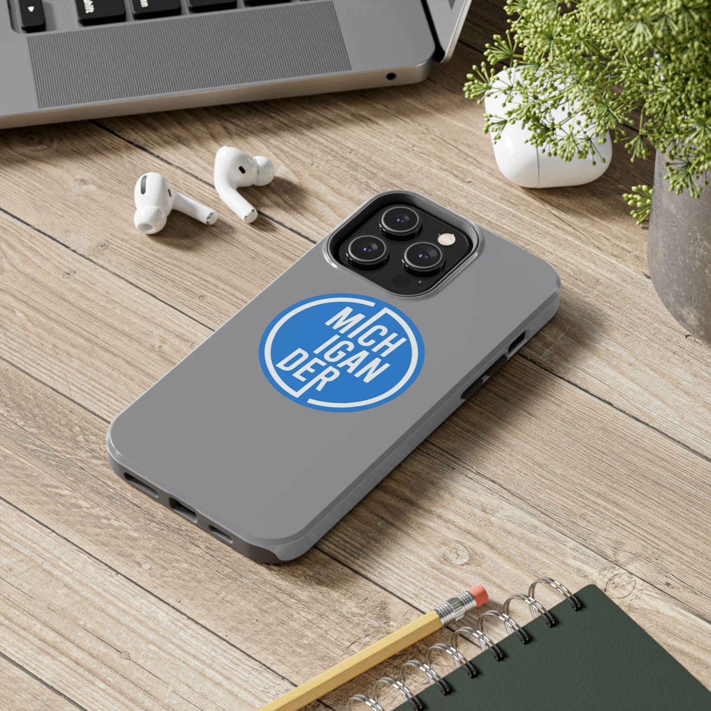 Michigander Tough Phone Cases, Durable Mobile Covers, Perfect for Gift or Personal Use, Michigander Pride, Everyday Protection