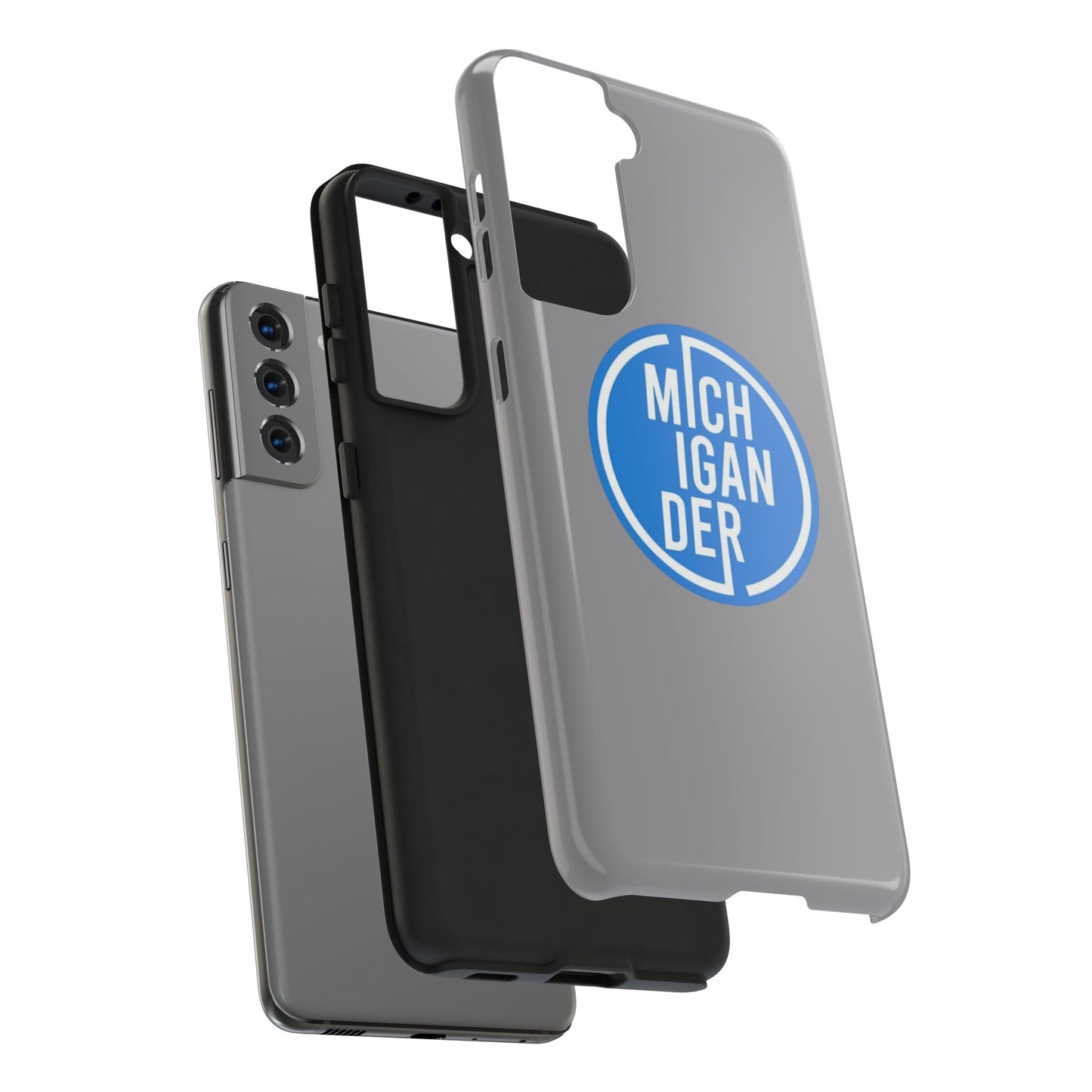 Michigander Tough Phone Cases, Durable Mobile Covers, Perfect for Gift or Personal Use, Michigander Pride, Everyday Protection