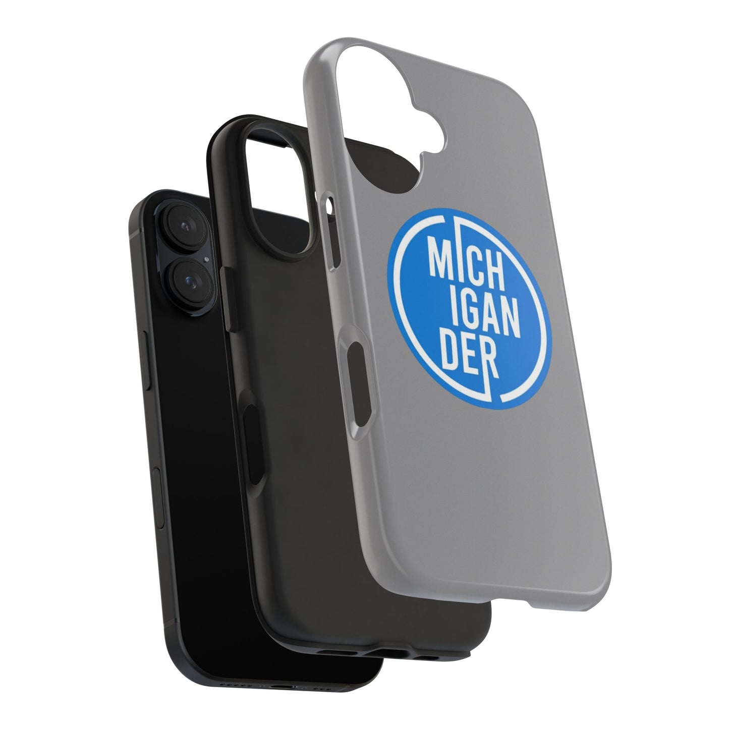 Michigander Tough Phone Cases, Durable Mobile Covers, Perfect for Gift or Personal Use, Michigander Pride, Everyday Protection