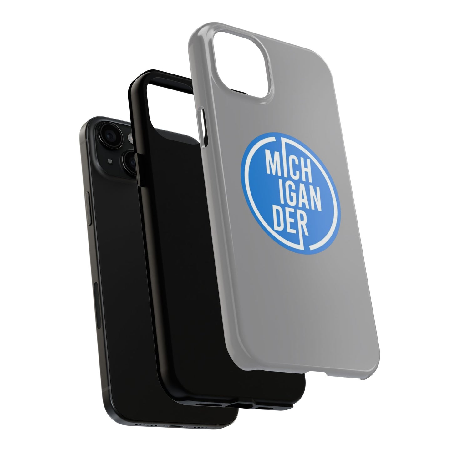 Michigander Tough Phone Cases, Durable Mobile Covers, Perfect for Gift or Personal Use, Michigander Pride, Everyday Protection