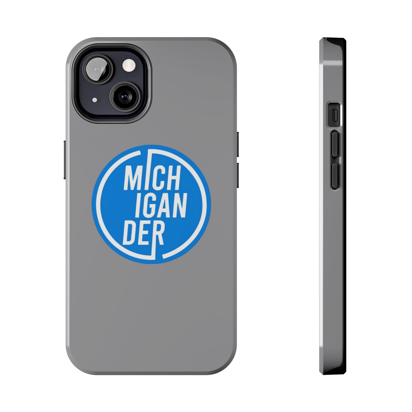 Michigander Tough Phone Cases, Durable Mobile Covers, Perfect for Gift or Personal Use, Michigander Pride, Everyday Protection
