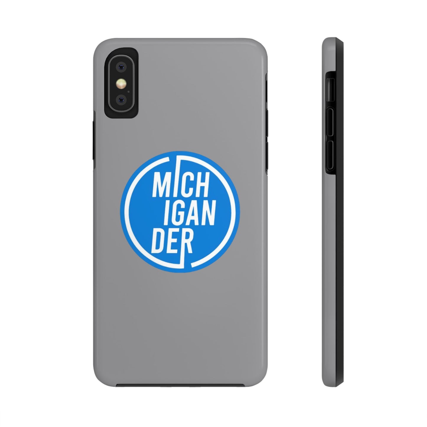 Michigander Tough Phone Cases, Durable Mobile Covers, Perfect for Gift or Personal Use, Michigander Pride, Everyday Protection