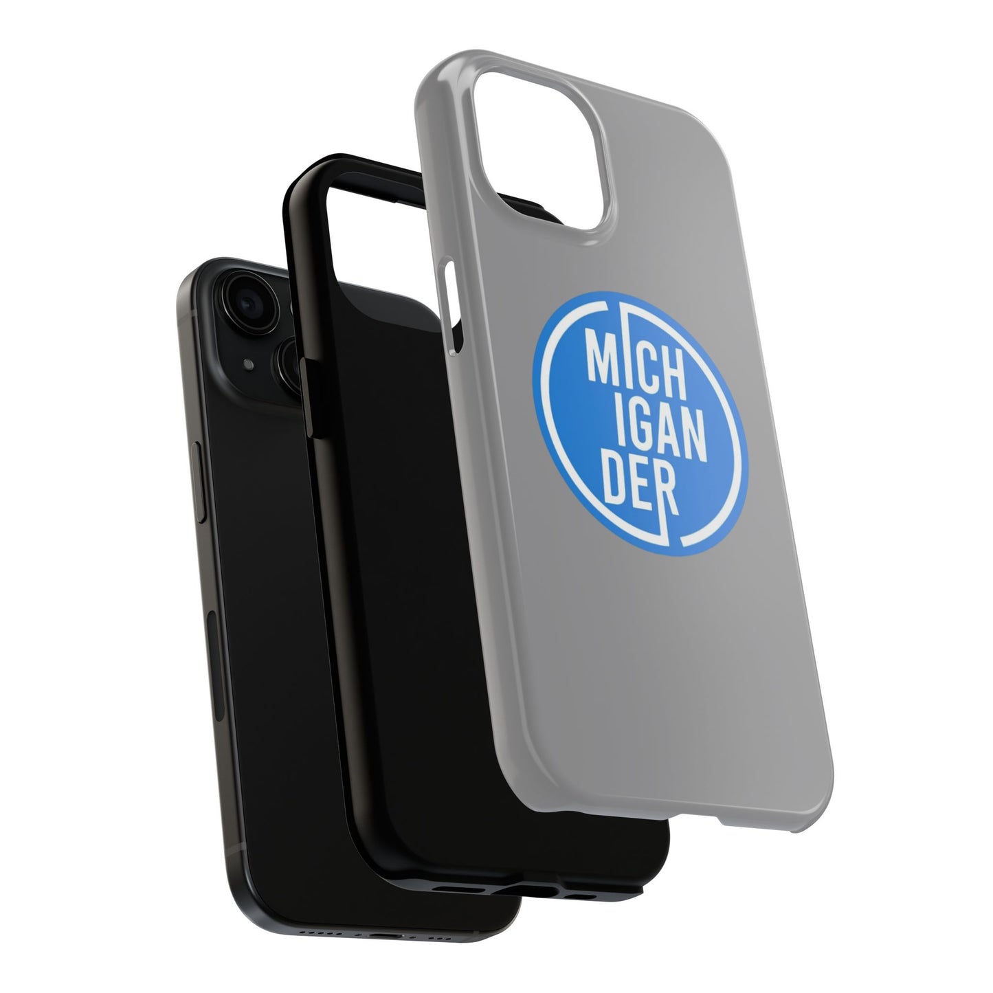 Michigander Tough Phone Cases, Durable Mobile Covers, Perfect for Gift or Personal Use, Michigander Pride, Everyday Protection