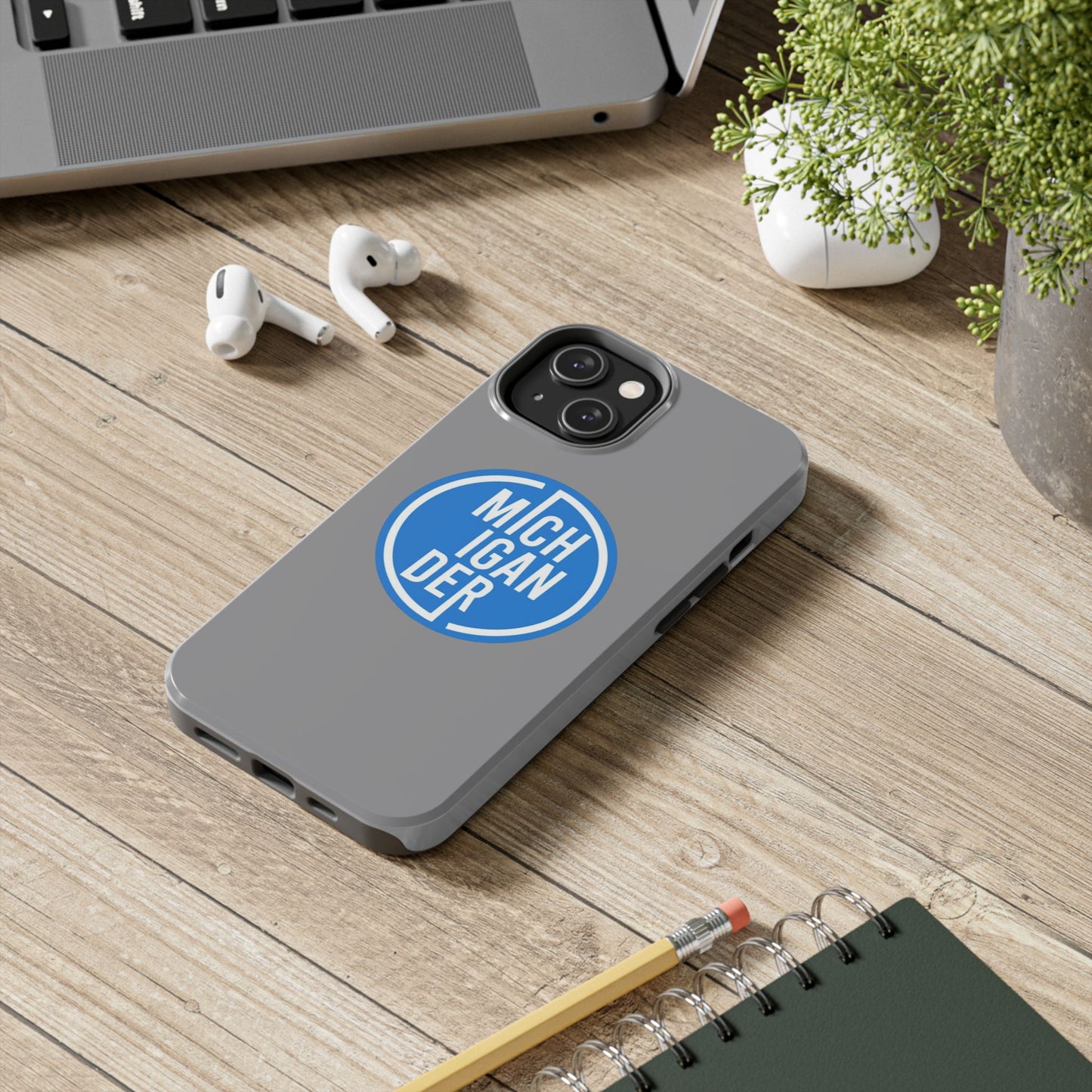 Michigander Tough Phone Cases, Durable Mobile Covers, Perfect for Gift or Personal Use, Michigander Pride, Everyday Protection
