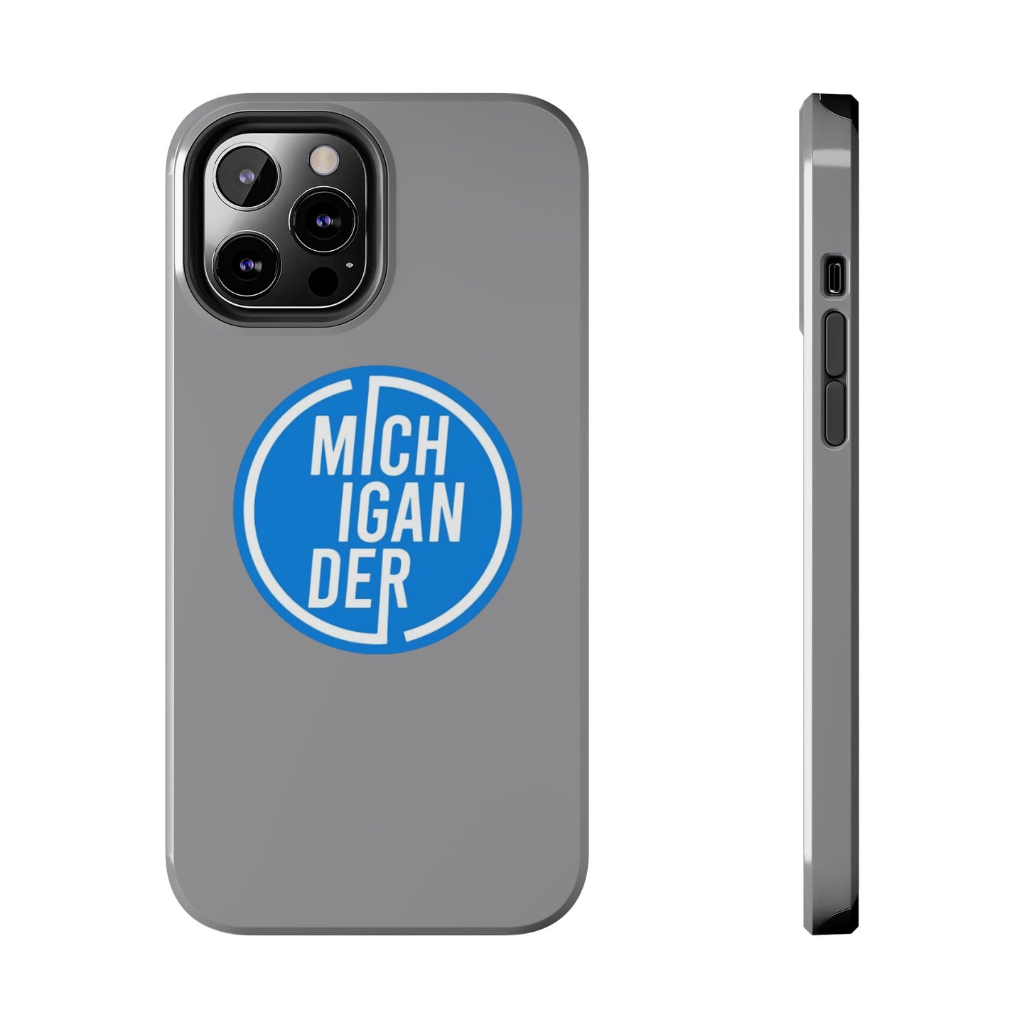 Michigander Tough Phone Cases, Durable Mobile Covers, Perfect for Gift or Personal Use, Michigander Pride, Everyday Protection