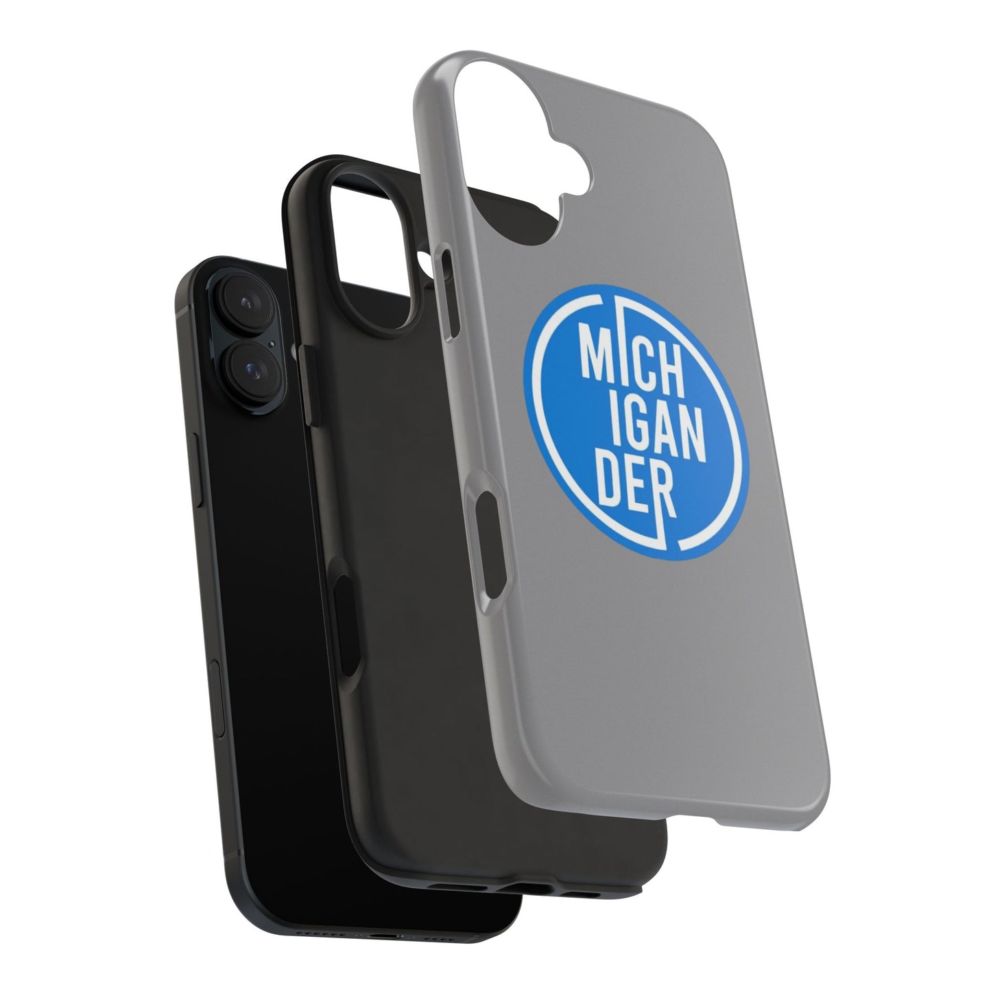 Michigander Tough Phone Cases, Durable Mobile Covers, Perfect for Gift or Personal Use, Michigander Pride, Everyday Protection