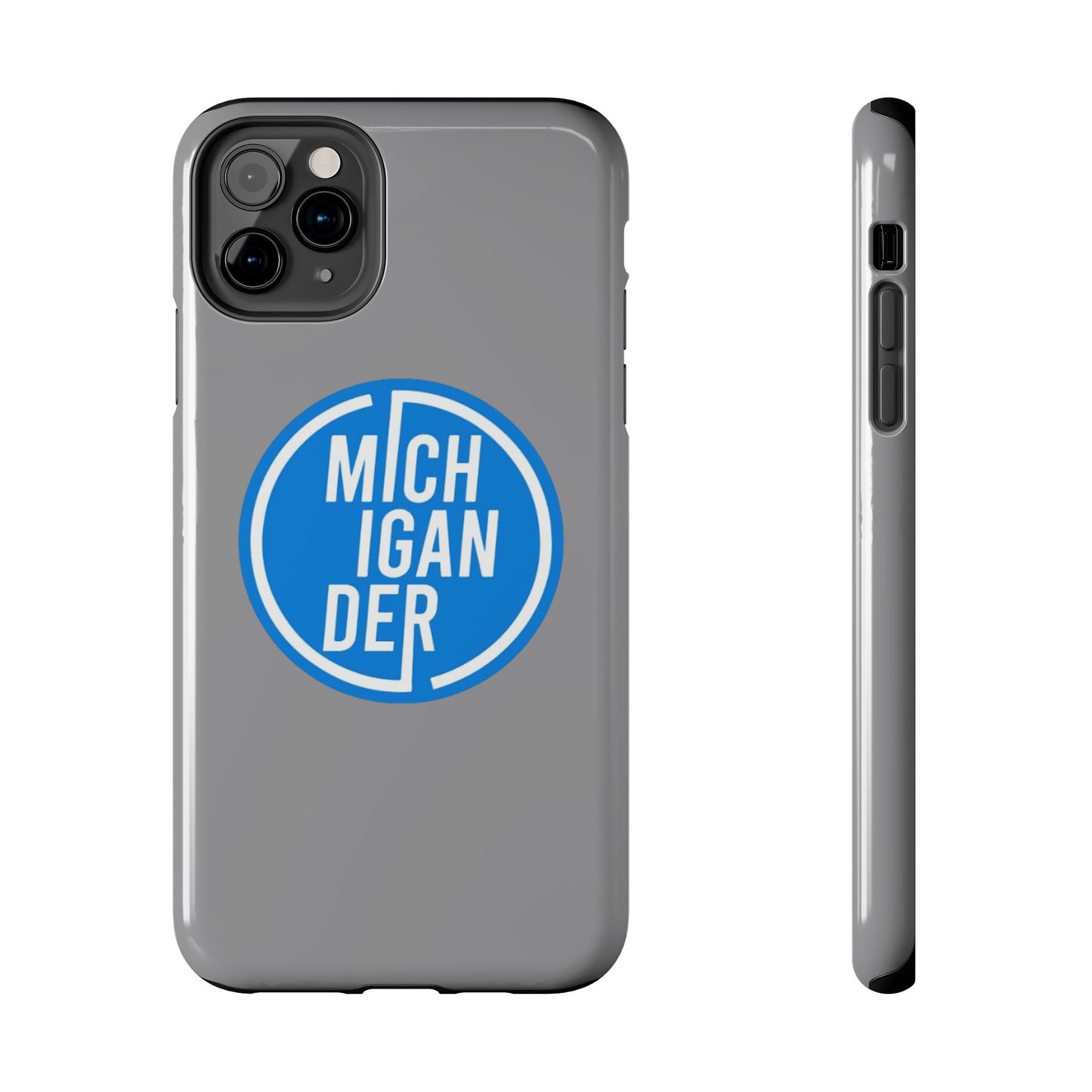 Michigander Tough Phone Cases, Durable Mobile Covers, Perfect for Gift or Personal Use, Michigander Pride, Everyday Protection