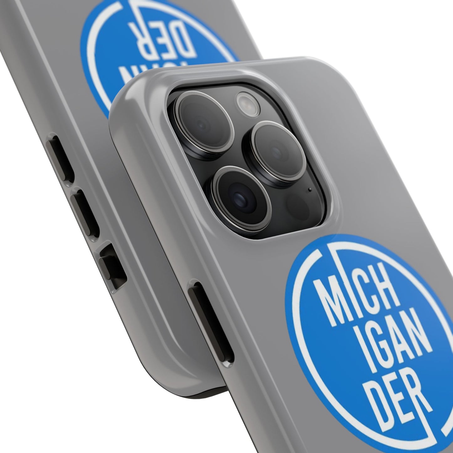 Michigander Tough Phone Cases, Durable Mobile Covers, Perfect for Gift or Personal Use, Michigander Pride, Everyday Protection