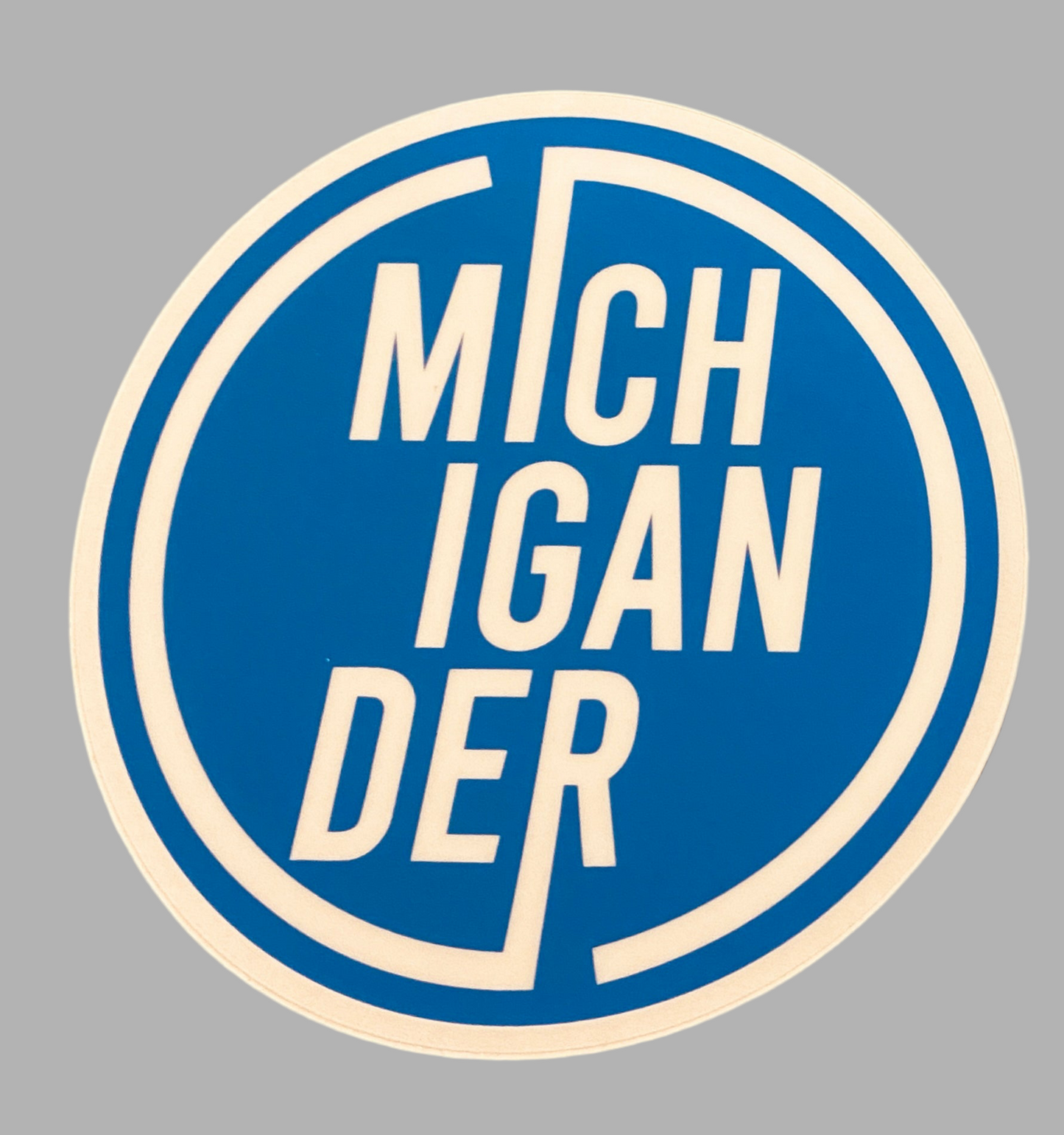 Michigander Translucent 4x4 Sticker
