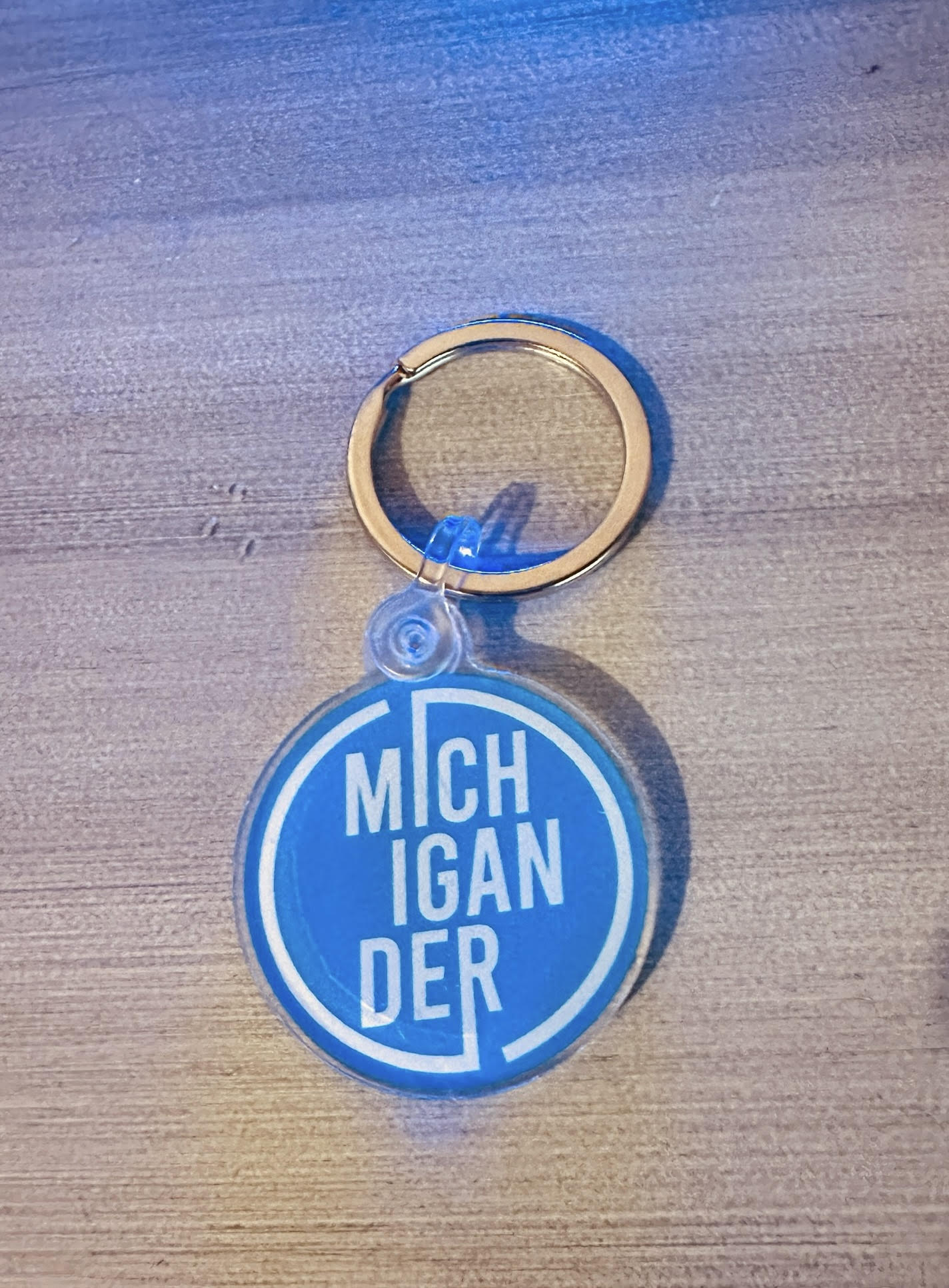 Michigander Key Chain