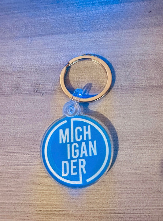 Michigander Key Chain